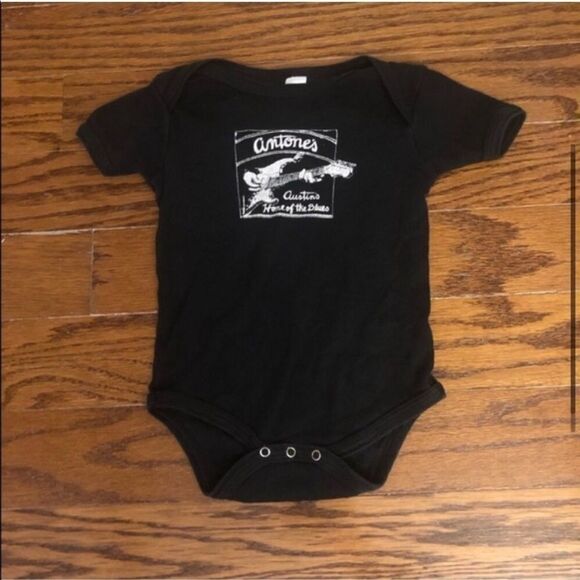 Kid’s Royal Apparel Antone’s Austin Music Baby Onesie - Picture 2 of 6